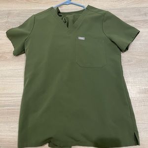 Figs Scrub Set - Olive Green